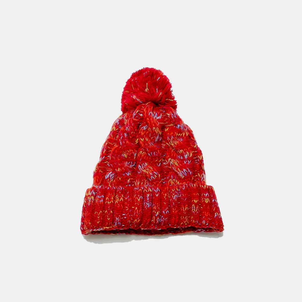 Gorro punto pompón