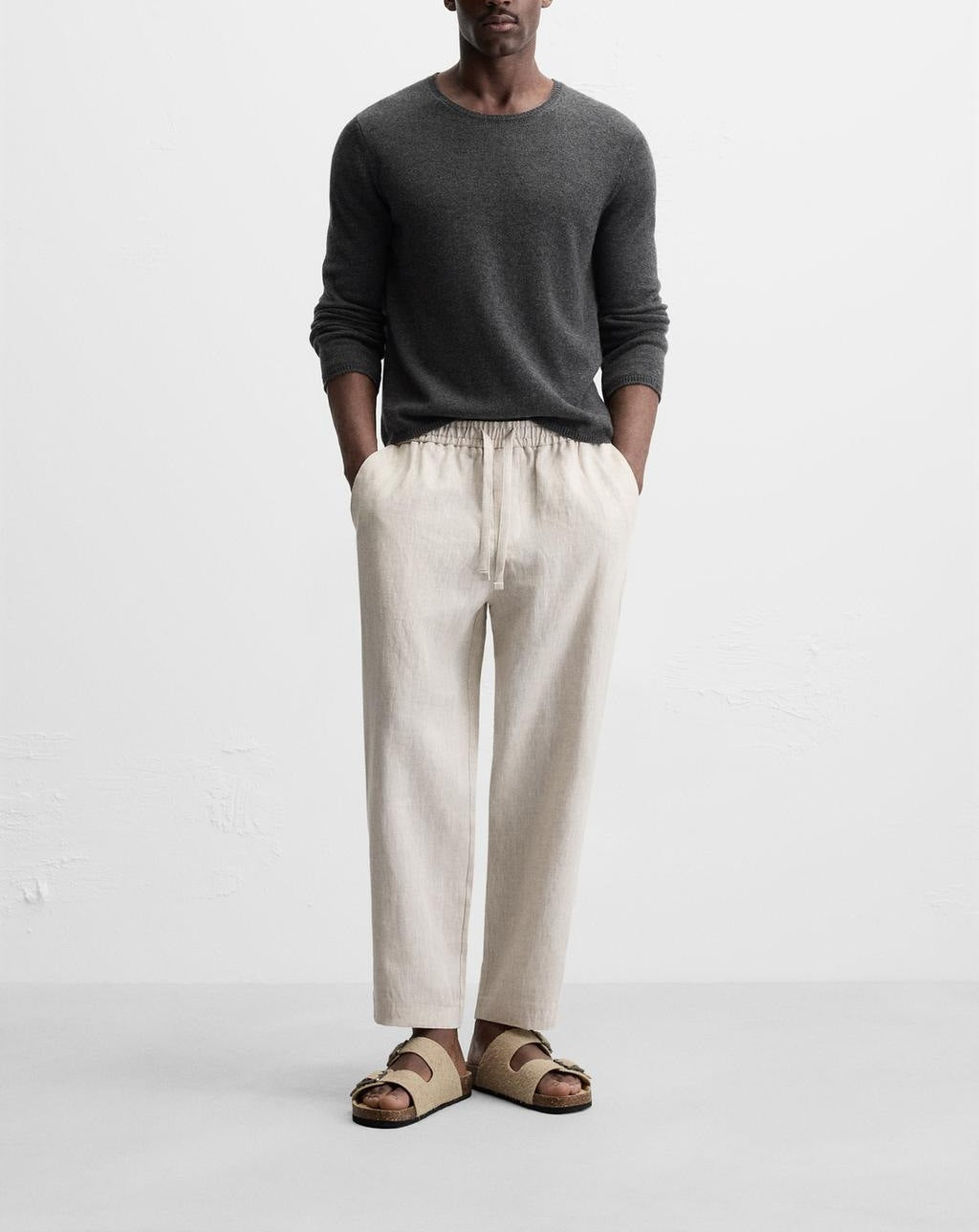 Pantalones casual holgados