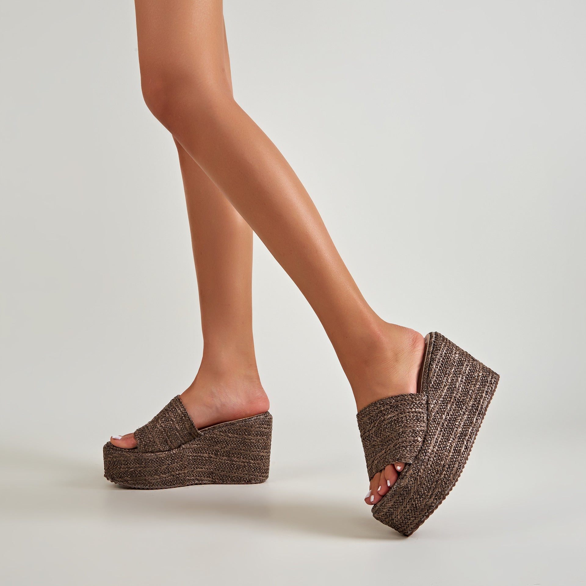 Cuña gruesa trenzada