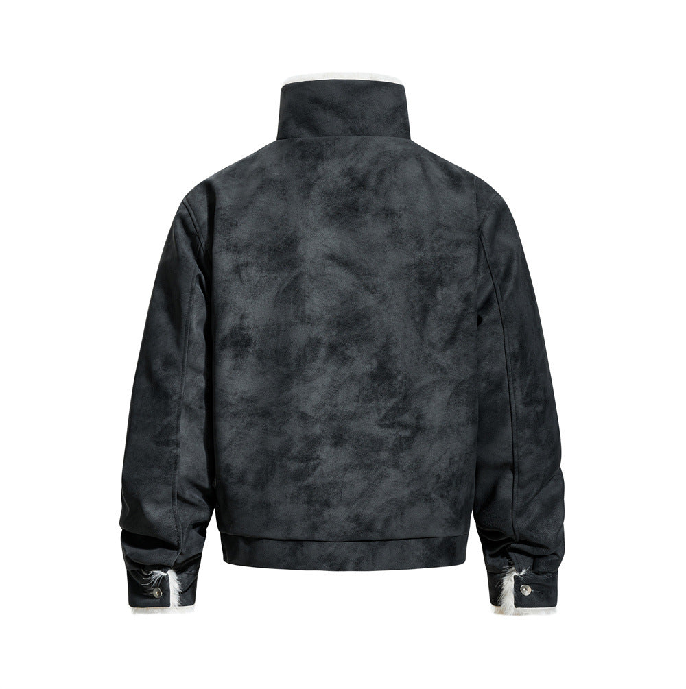 Abrigo loose-fit ante