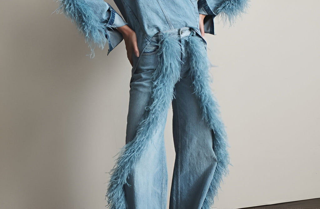Jeans rectos feather