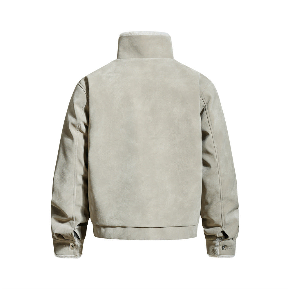 Abrigo loose-fit ante