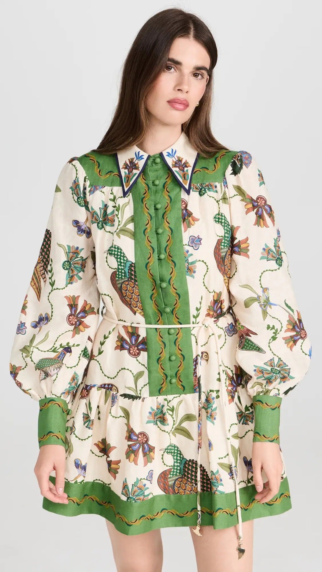 Vestido mini floral