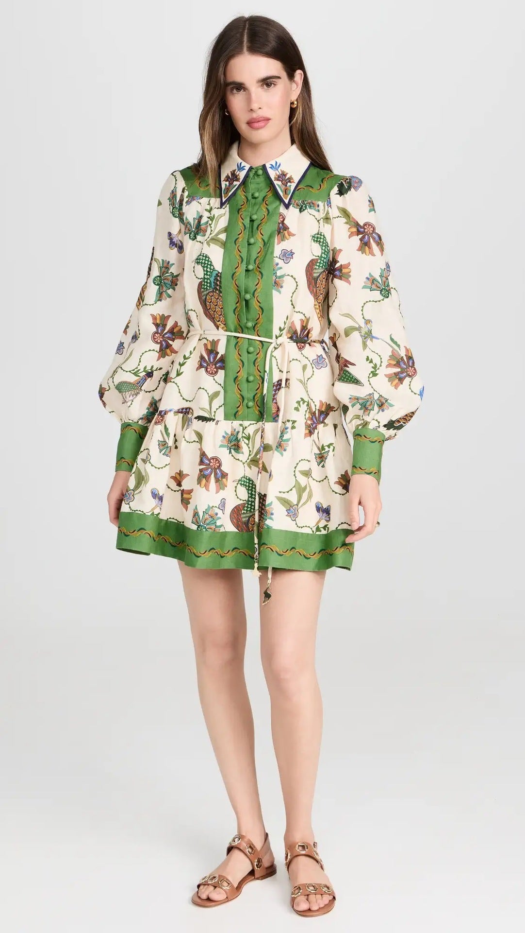 Vestido mini floral