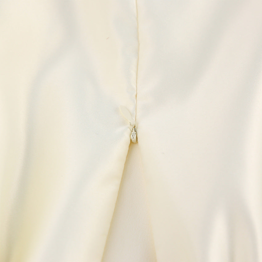 Vestido mini satén
