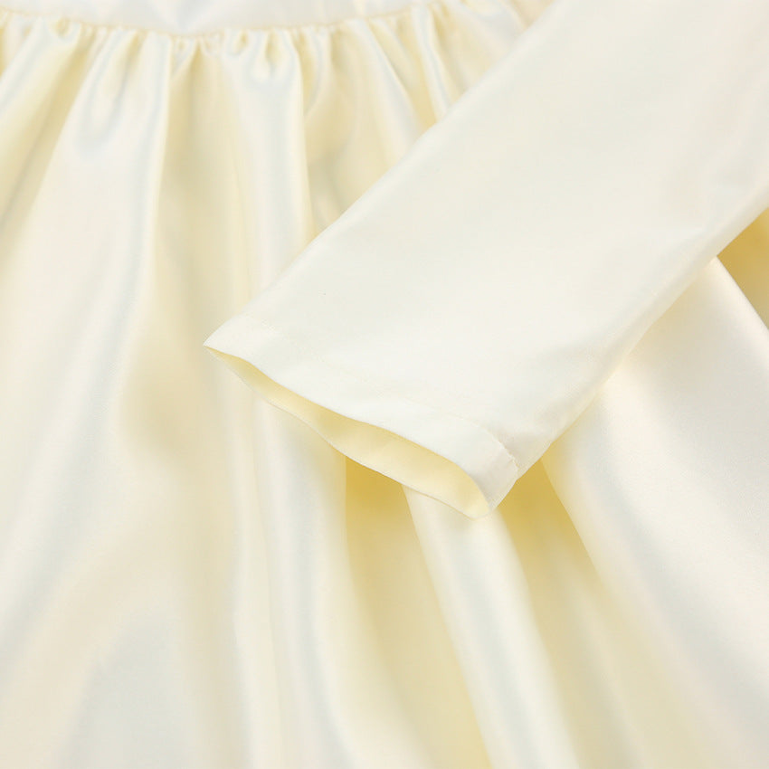 Vestido mini satén