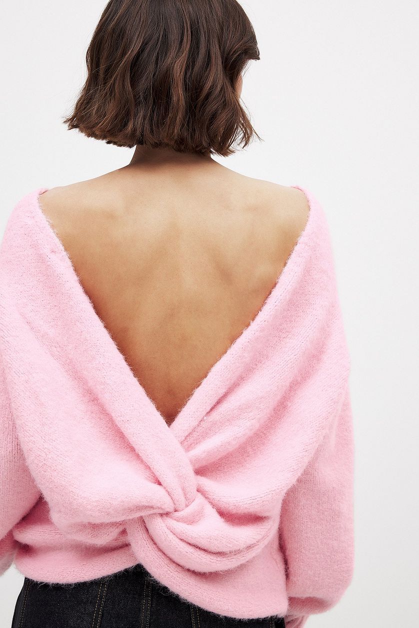 Jersey espalda descubierta