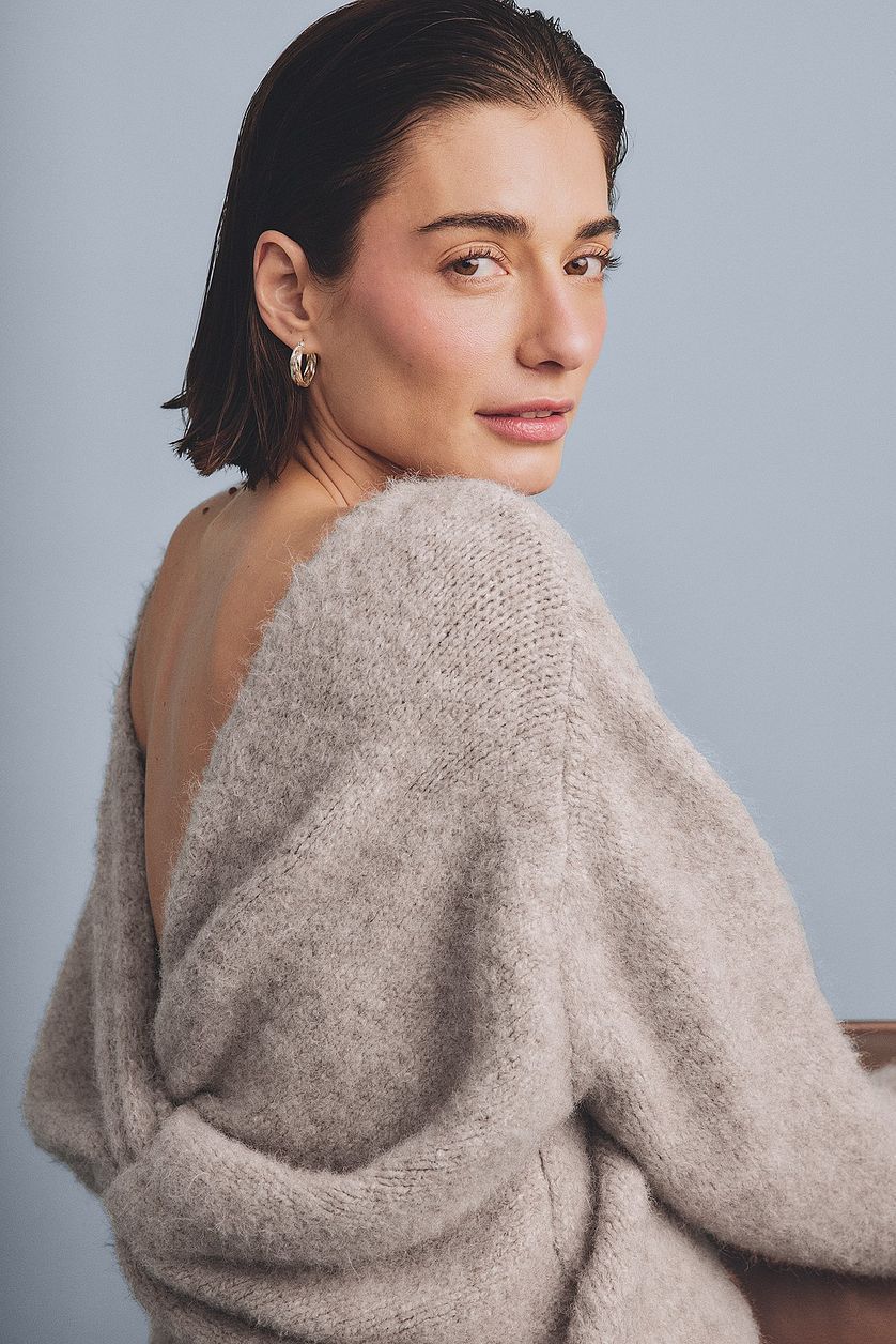 Jersey espalda descubierta