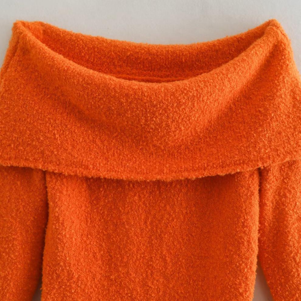 Vestido mini hombros