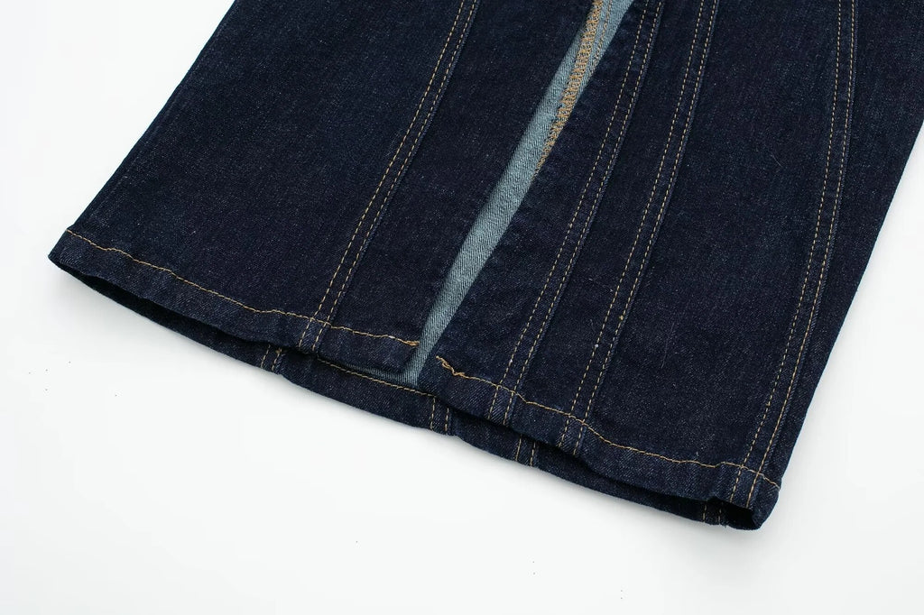 Vestido Denim off shoulder