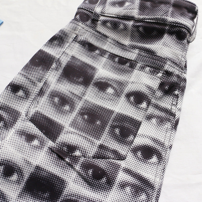 Pantalón eye print