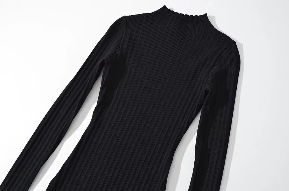Vestido midi perkins