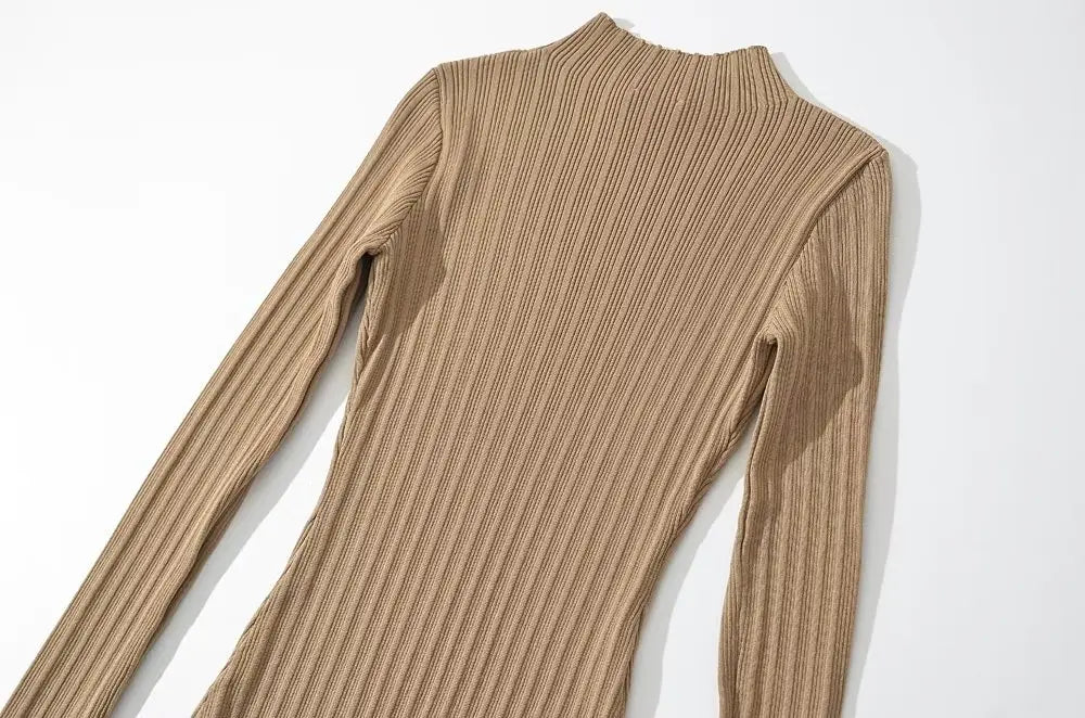 Vestido midi perkins