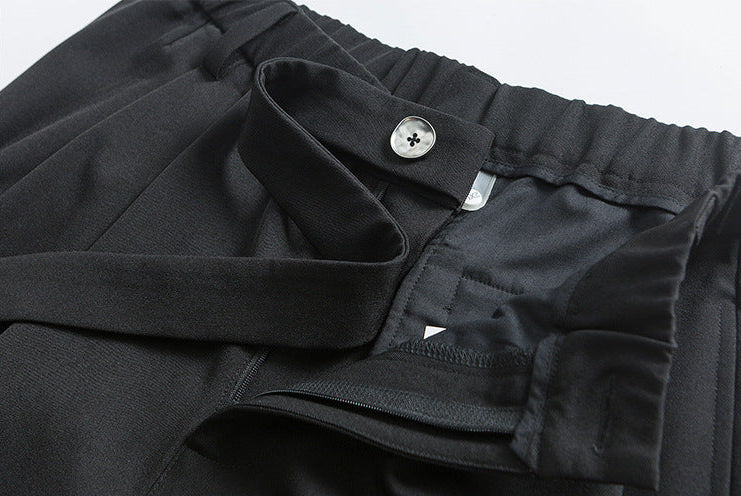 Pantalón casual straight-leg