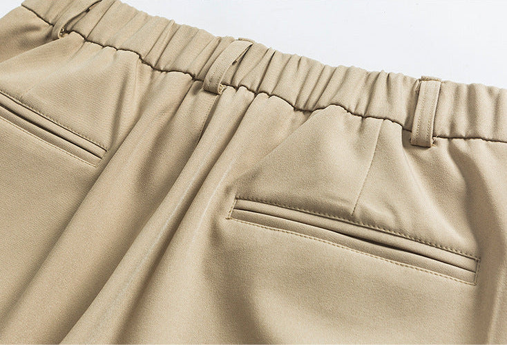 Pantalón casual straight-leg