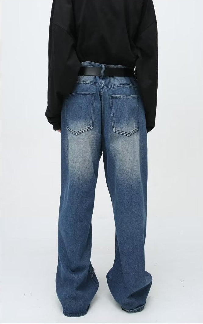 Jeans patchwork rectos