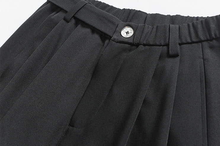 Pantalón casual straight-leg