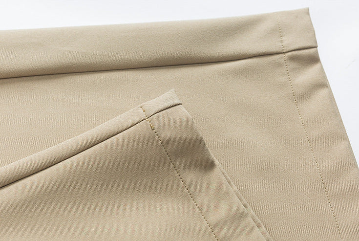 Pantalón casual straight-leg