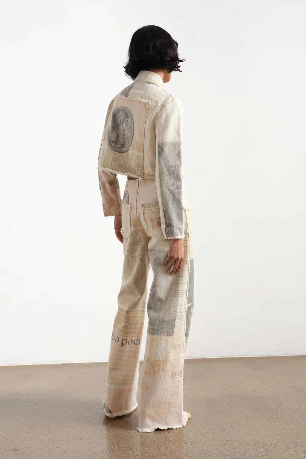 Pantalón patchwork