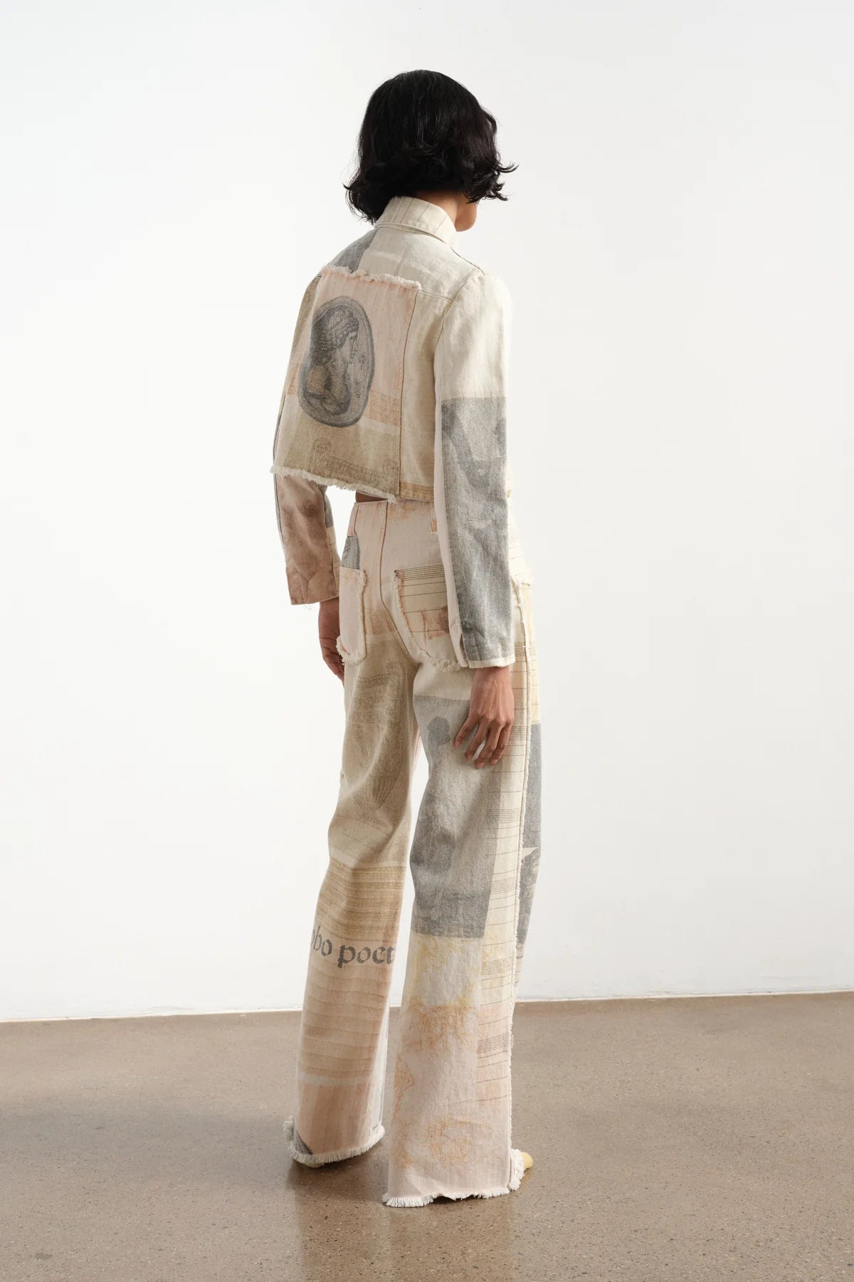 Pantalón patchwork